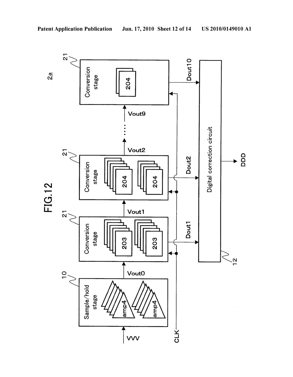 PIPELINED AD CONVERTER - diagram, schematic, and image 13