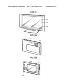 Display device, driving method for the display device, and electronic apparatus diagram and image