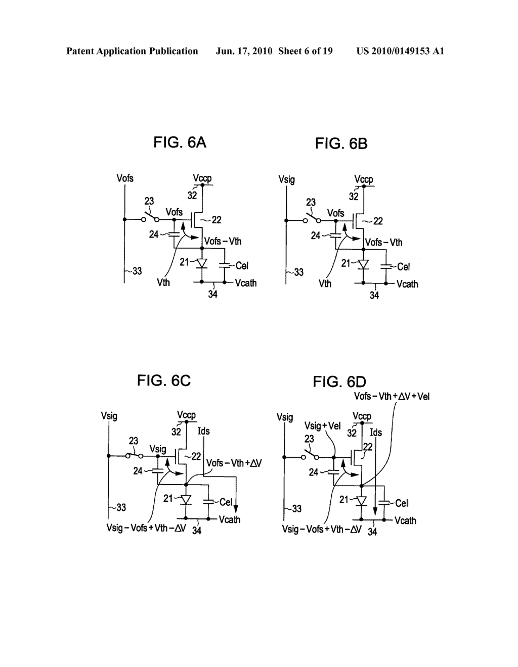 Display device, display device drive method, and electronic apparatus - diagram, schematic, and image 07