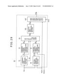 Emissive type display device, semiconductor device, electronic device, and power supply line driving method diagram and image