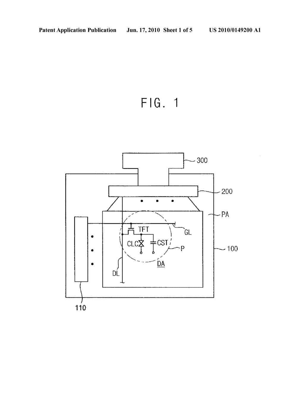 DISPLAY, APPARATUS AND METHOD FOR DRIVING DISPLAY - diagram, schematic, and image 02