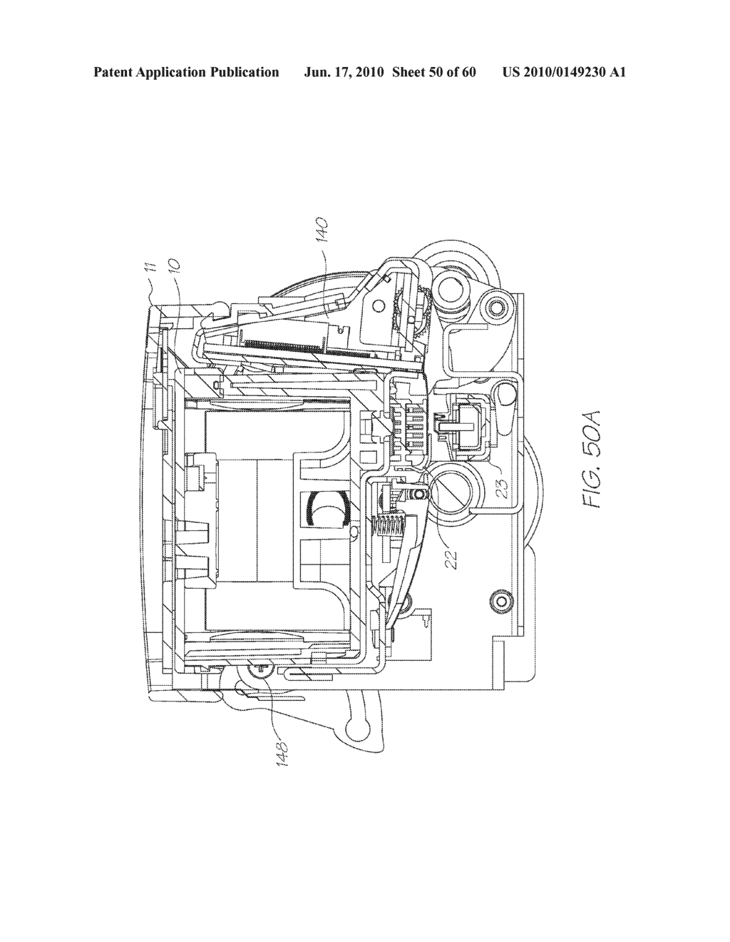 PRINTHEAD CARTRIDGE CRADLE HAVING CONTROL CIRCUITRY - diagram, schematic, and image 51