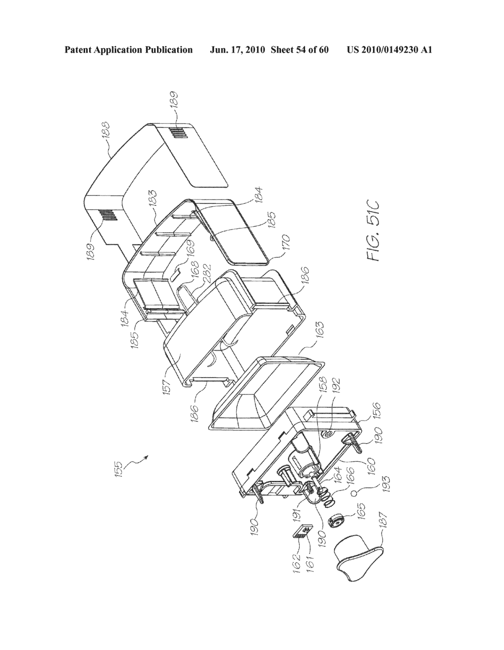 PRINTHEAD CARTRIDGE CRADLE HAVING CONTROL CIRCUITRY - diagram, schematic, and image 55