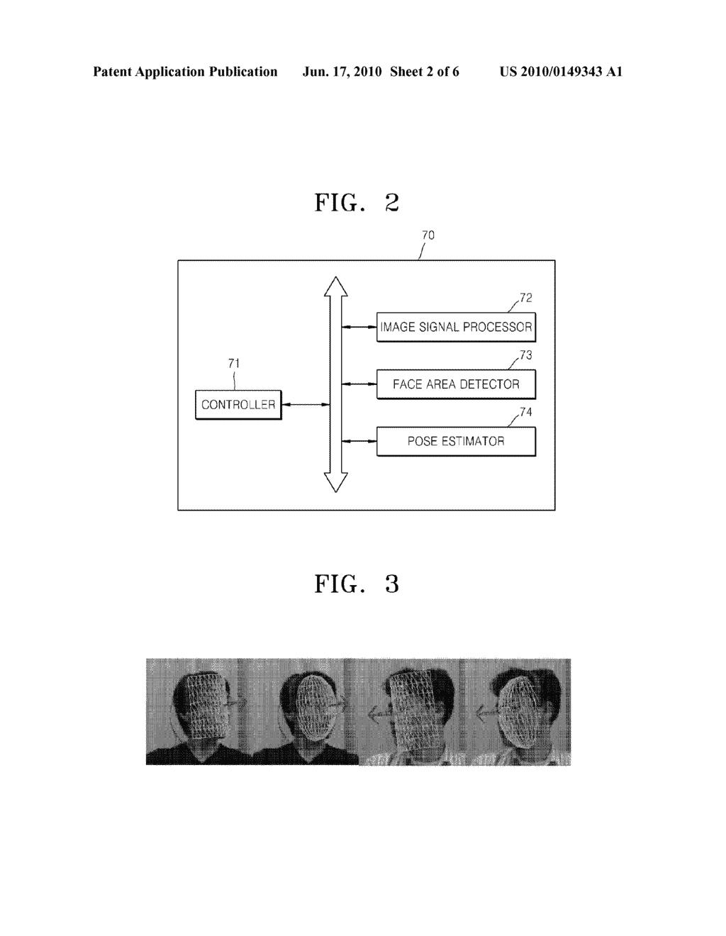 PHOTOGRAPHING METHOD AND APPARATUS USING FACE POSE ESTIMATION OF FACE - diagram, schematic, and image 03