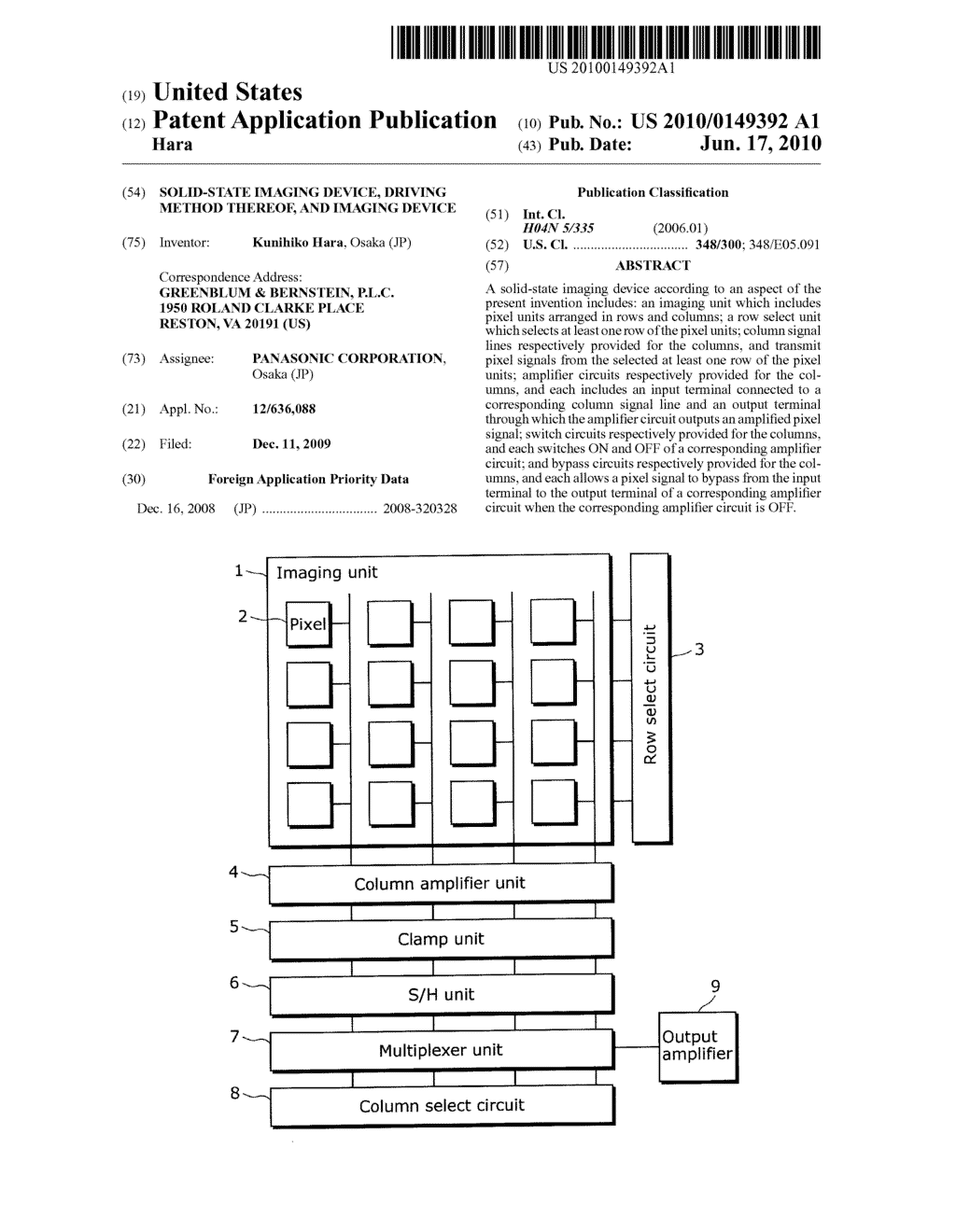 SOLID-STATE IMAGING DEVICE, DRIVING METHOD THEREOF, AND IMAGING DEVICE - diagram, schematic, and image 01