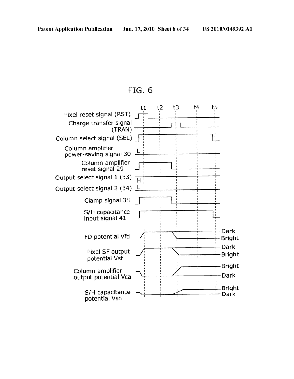 SOLID-STATE IMAGING DEVICE, DRIVING METHOD THEREOF, AND IMAGING DEVICE - diagram, schematic, and image 09