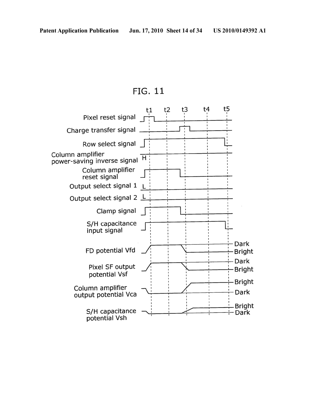 SOLID-STATE IMAGING DEVICE, DRIVING METHOD THEREOF, AND IMAGING DEVICE - diagram, schematic, and image 15