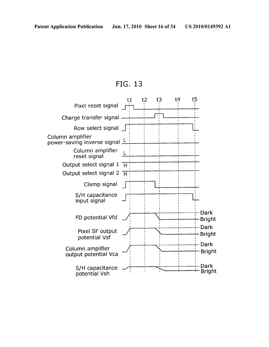 SOLID-STATE IMAGING DEVICE, DRIVING METHOD THEREOF, AND IMAGING DEVICE - diagram, schematic, and image 17