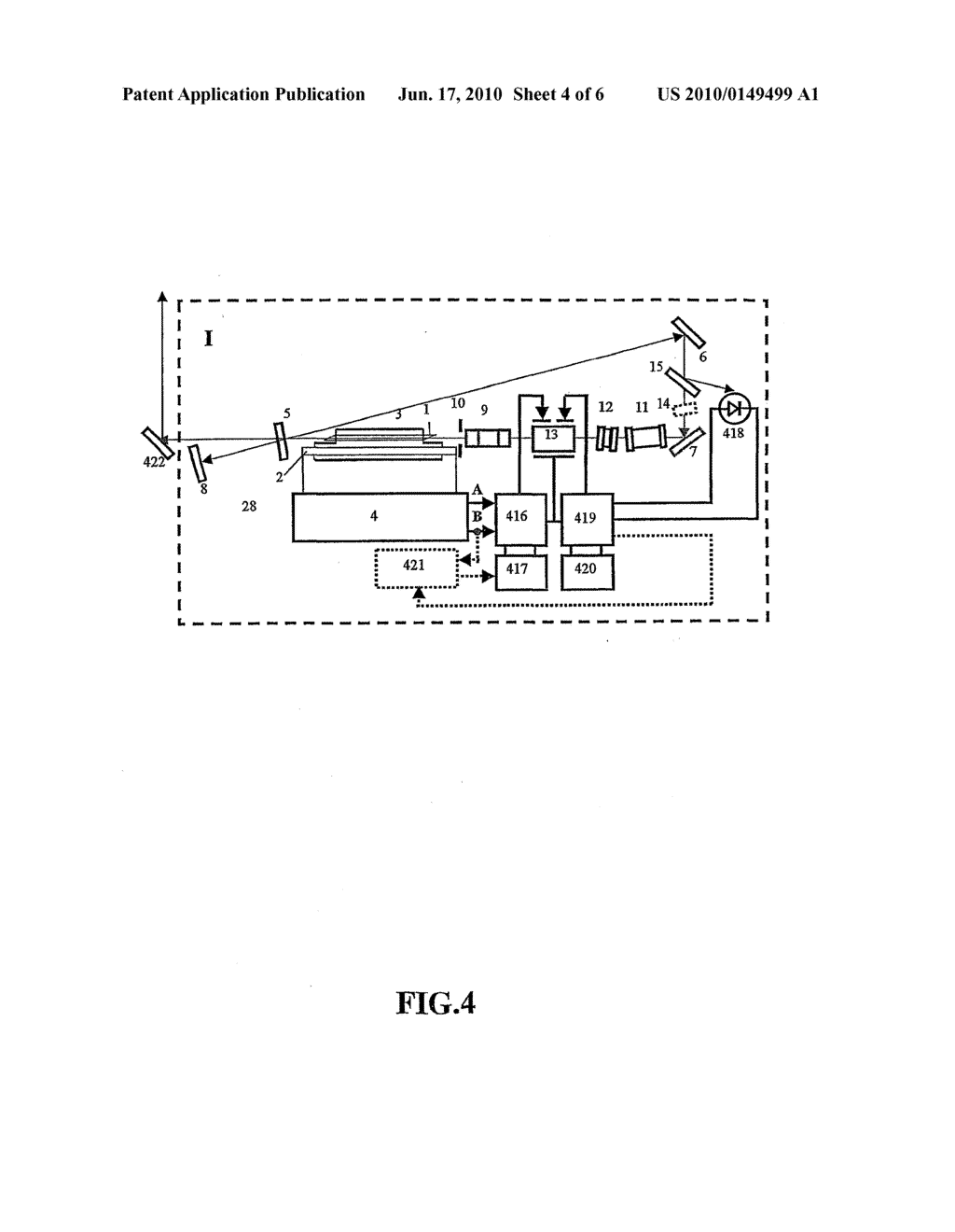 Pulsed Multiple Colour Laser System - diagram, schematic, and image 05