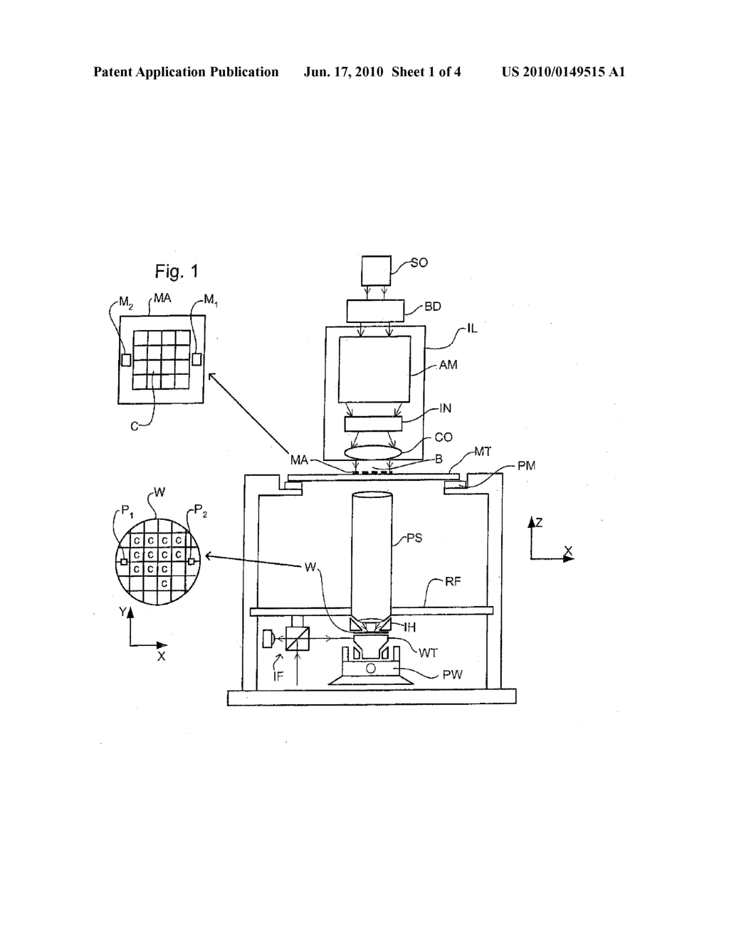 LITHOGRAPHIC APPARATUS AND DEVICE MANUFACTURING METHOD - diagram, schematic, and image 02