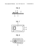 Rear view mirror for a motor vehicle and method for the production of a rear view mirror diagram and image