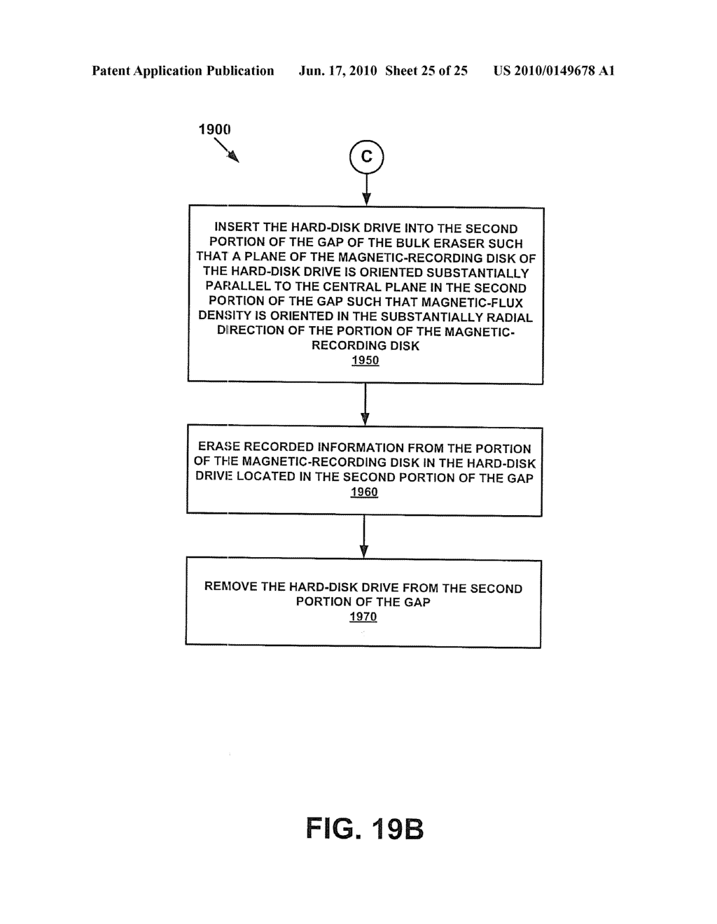 METHOD OF MANUFACTURING A HARD-DISK DRIVE USING A BULK ERASER - diagram, schematic, and image 26