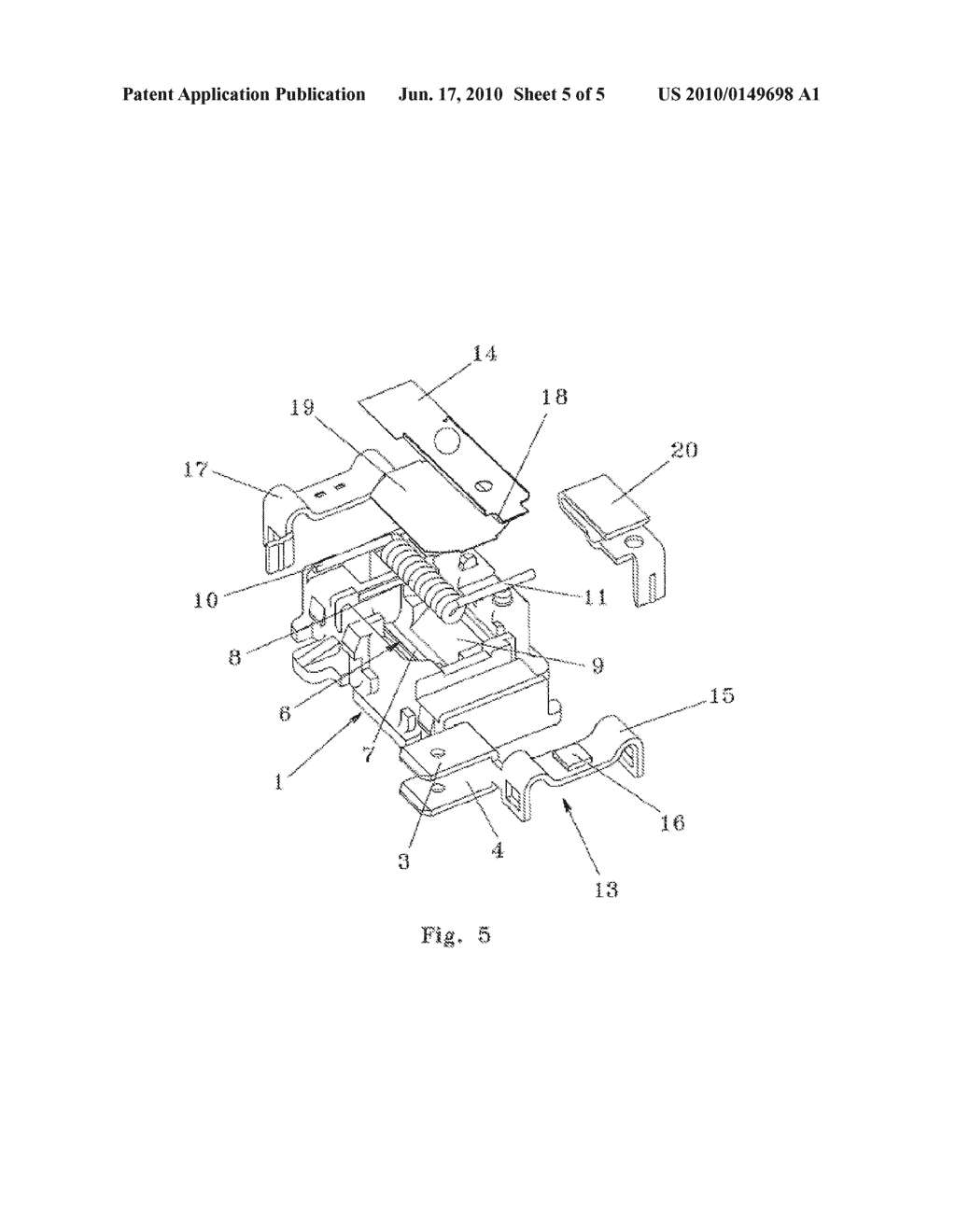 THERMAL PROTECTOR FOR ELECTRIC MOTORS, IN PARTICULAR FOR COMPRESSOR MOTORS - diagram, schematic, and image 06