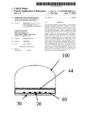 Semiconductor Lighting Device With Wavelength Conversion on Back-Transferred Light Path diagram and image