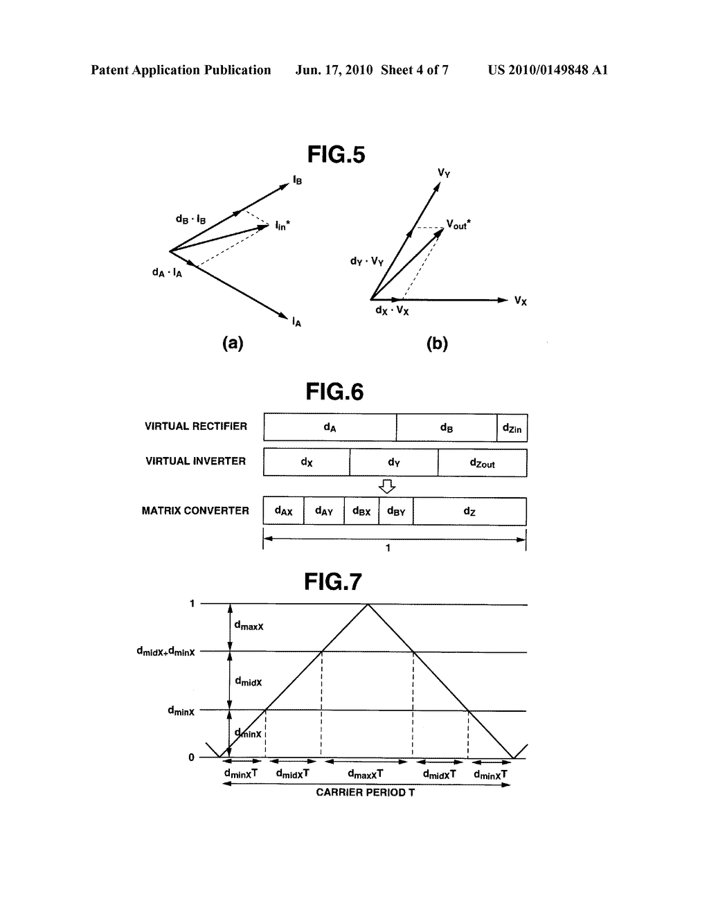 MATRIX CONVERTER SPACE VECTOR MODULATION METHOD - diagram, schematic, and image 05