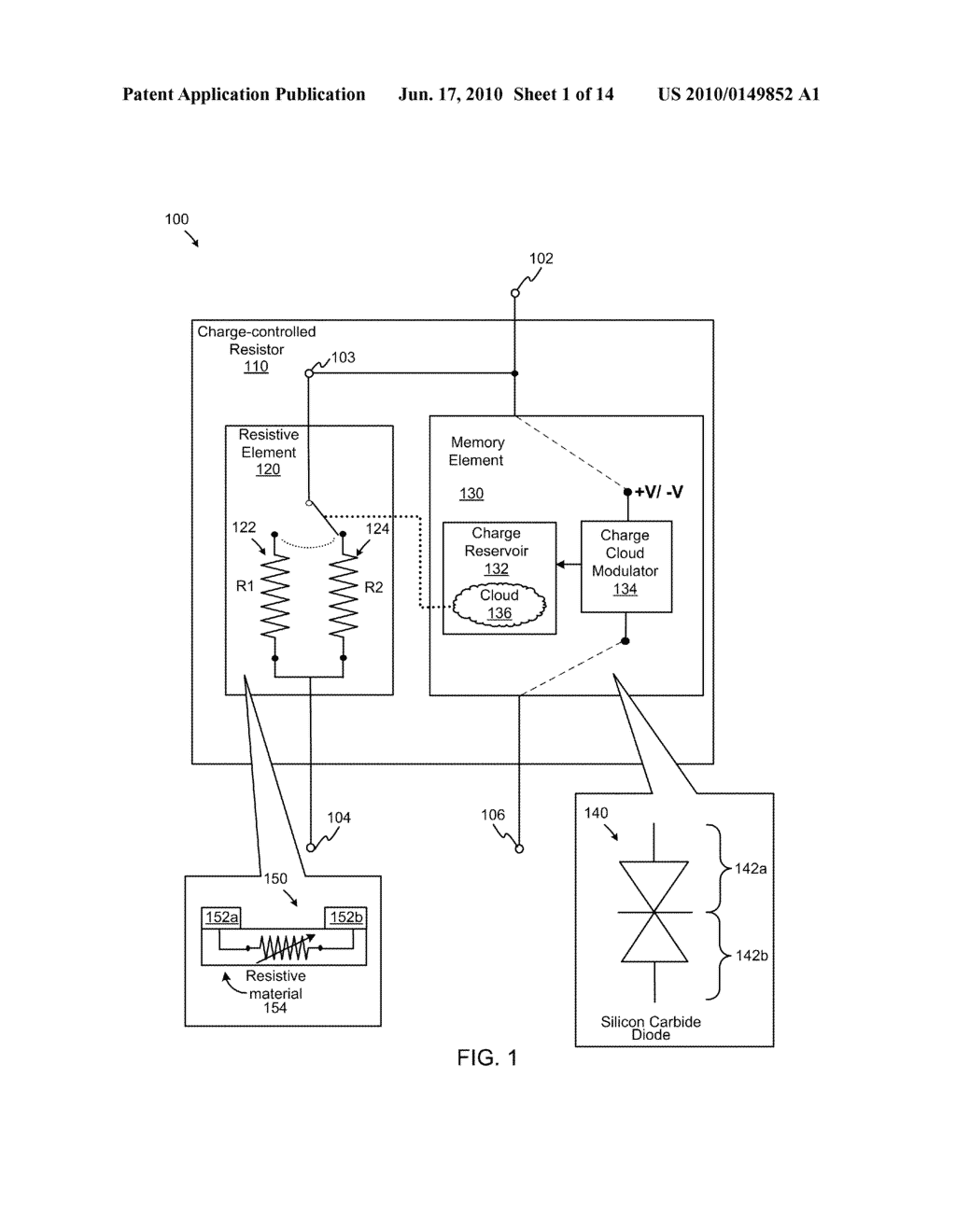 CHARGE RETENTION STRUCTURES AND TECHNIQUES FOR IMPLEMENTING CHARGE CONTROLLED RESISTORS IN MEMORY CELLS AND ARRAYS OF MEMORY - diagram, schematic, and image 02