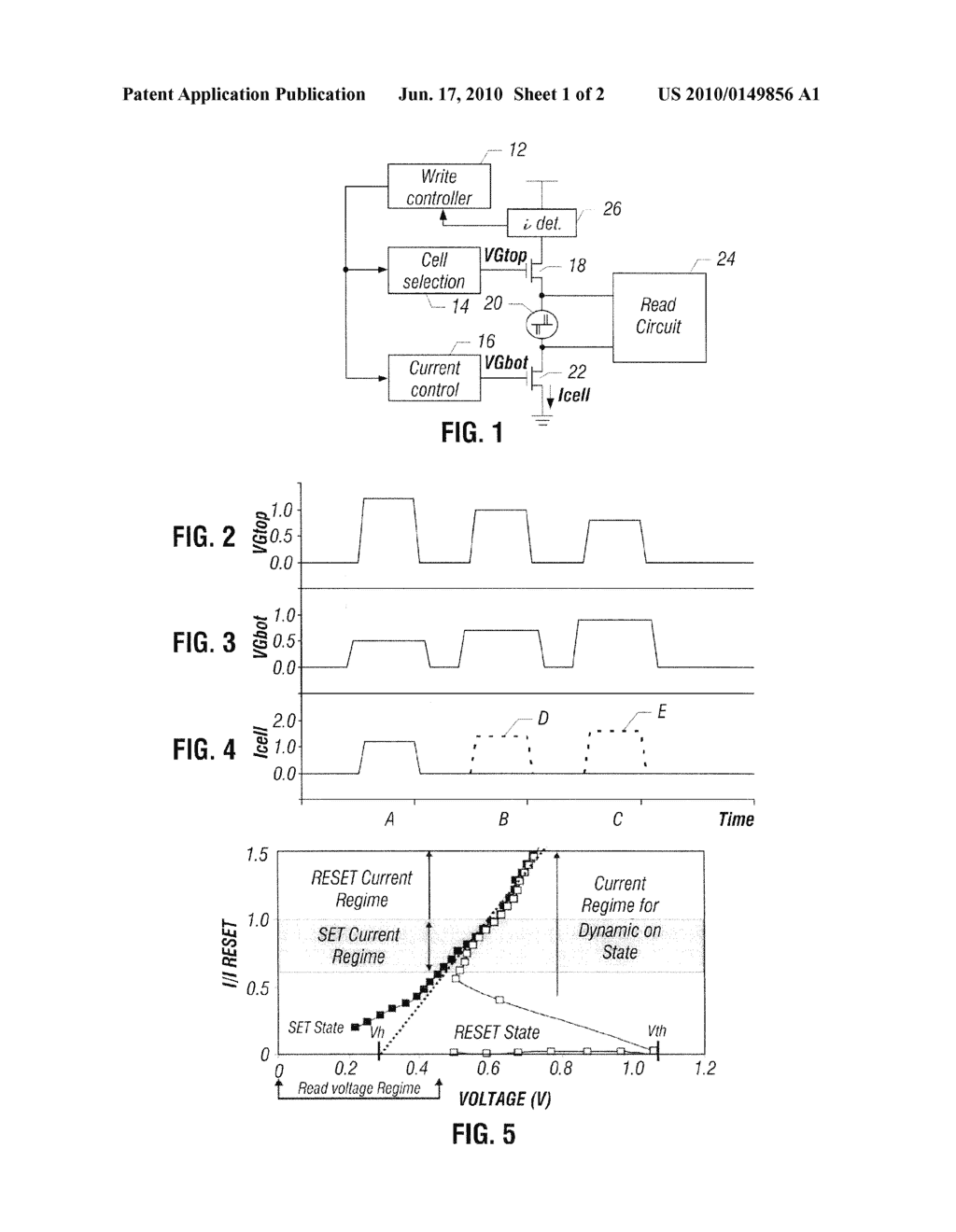 Writing Memory Cells Exhibiting Threshold Switch Behavior - diagram, schematic, and image 02