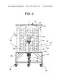 APPARATUS FOR MIXING THE CONTENTS OF A CONTAINER diagram and image