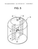 APPARATUS FOR MIXING THE CONTENTS OF A CONTAINER diagram and image