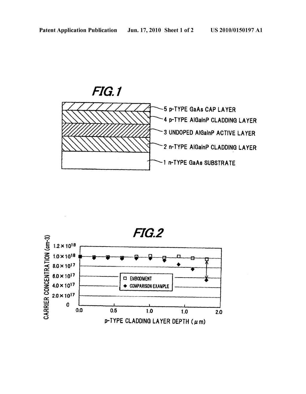 Laser diode epitaxial wafer and method for producing same - diagram, schematic, and image 02