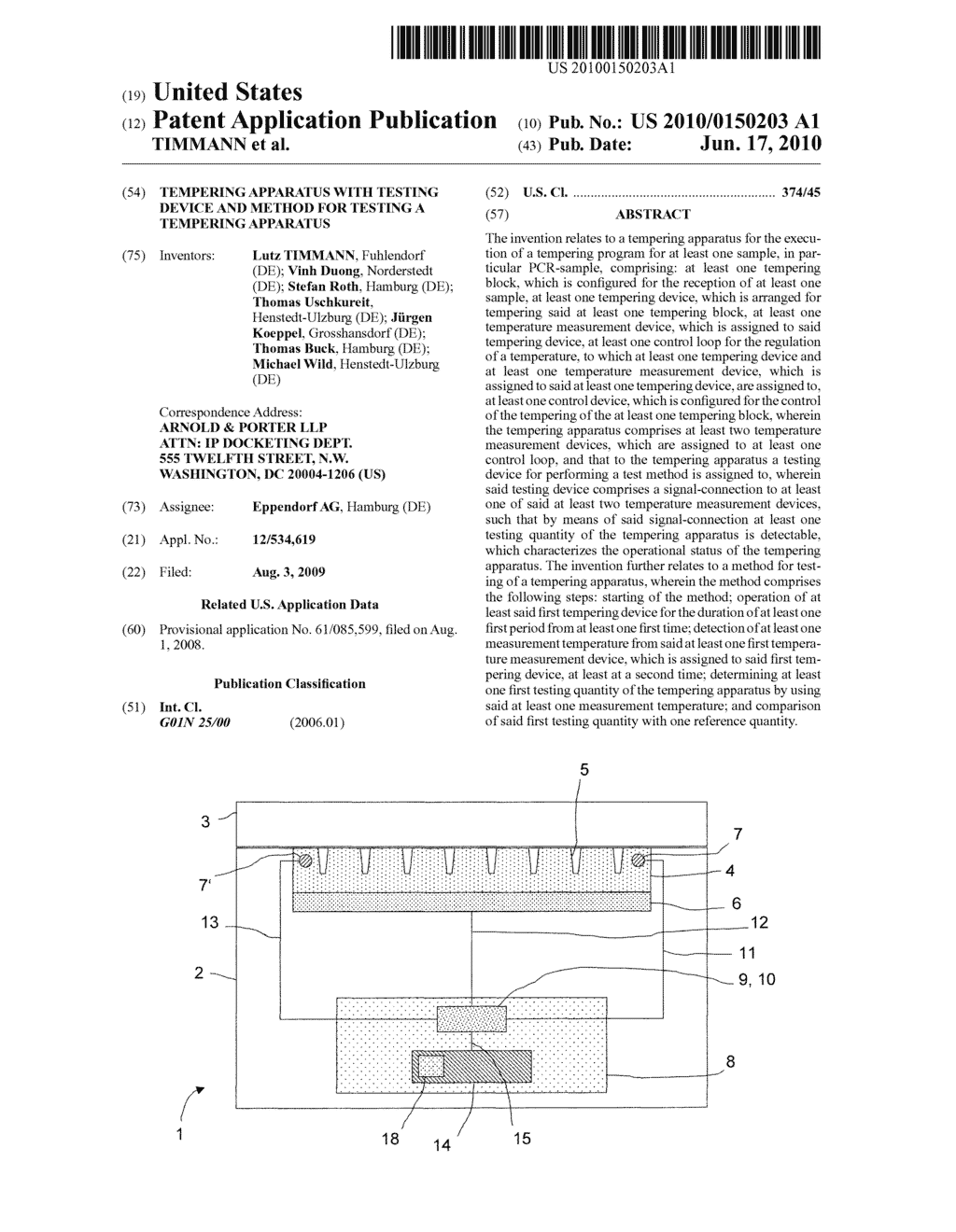 Tempering apparatus with testing device and method for testing a tempering apparatus - diagram, schematic, and image 01