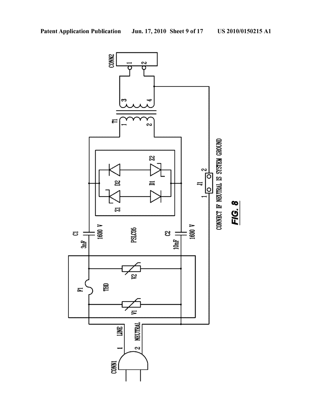 USE OF POWERLINES FOR TRANSMISSION OF HIGH FREQUENCY SIGNALS - diagram, schematic, and image 10