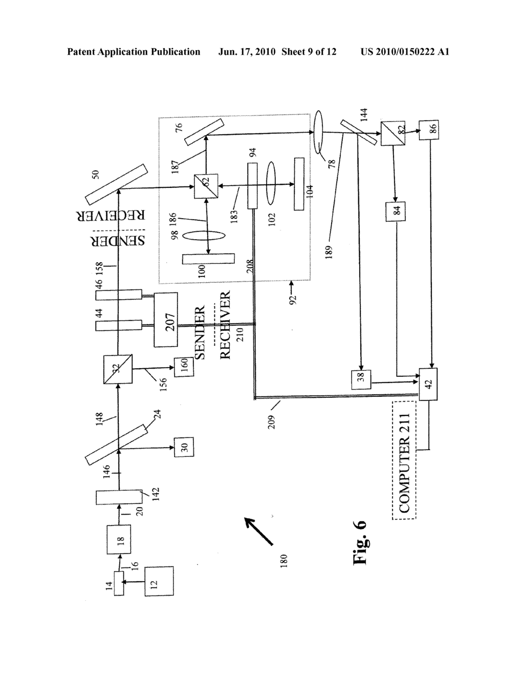 QUANTUM BASED INFORMATION TRANSMISSION SYSTEM AND METHOD - diagram, schematic, and image 10