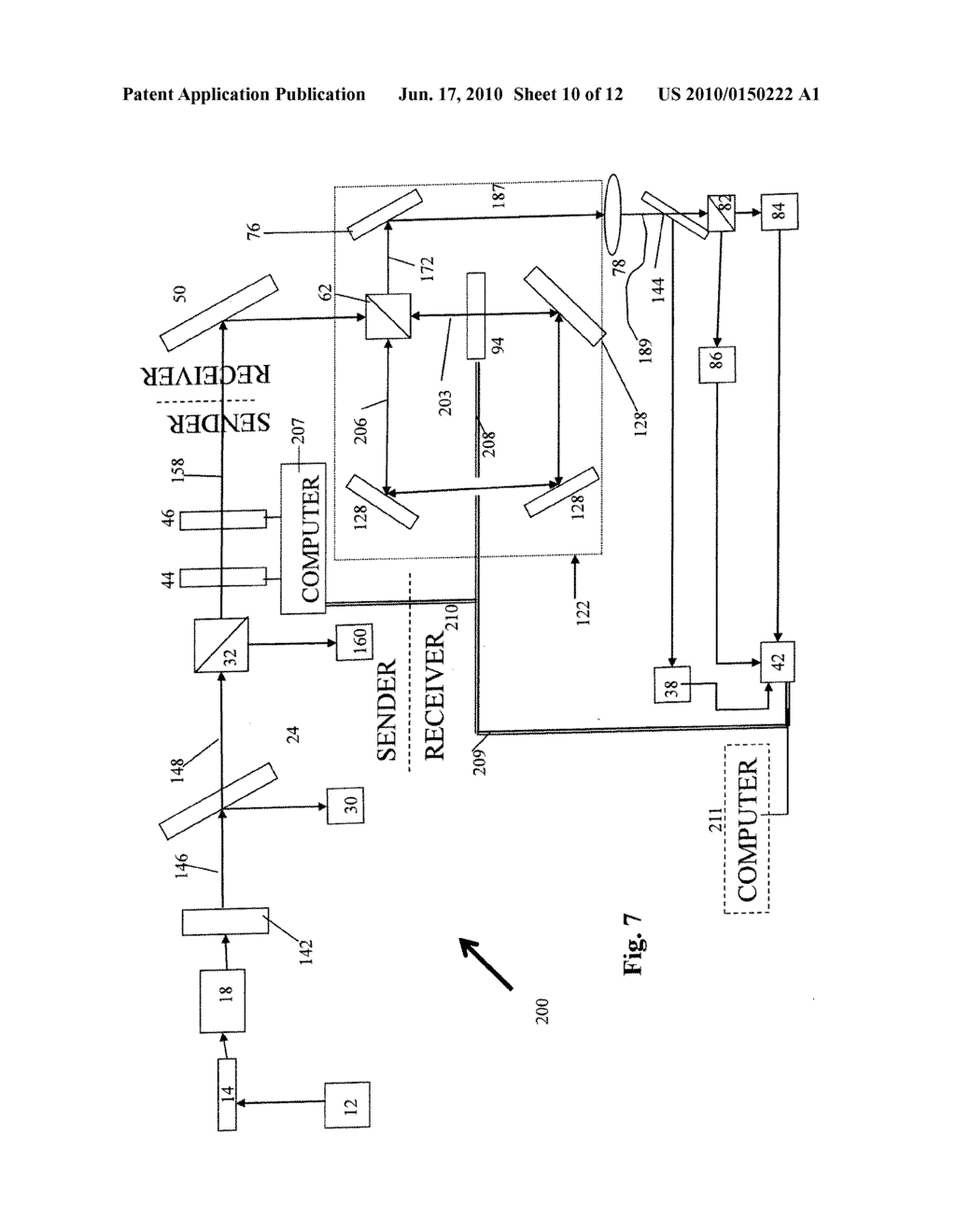 QUANTUM BASED INFORMATION TRANSMISSION SYSTEM AND METHOD - diagram, schematic, and image 11