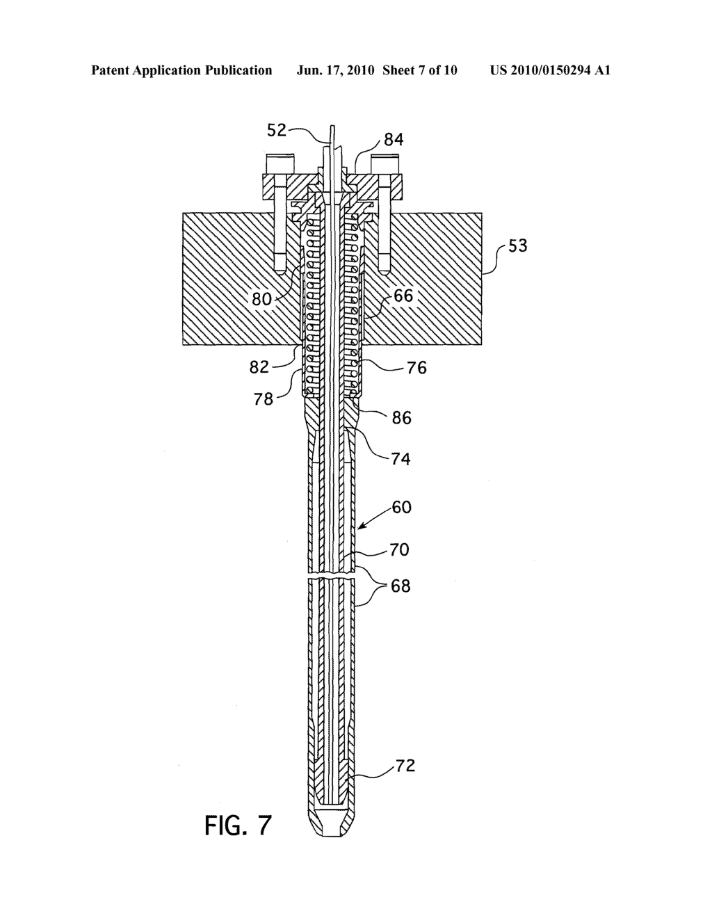 UPPER INTERNALS ARRANGEMENT FOR A PRESSURIZED WATER REACTOR - diagram, schematic, and image 08