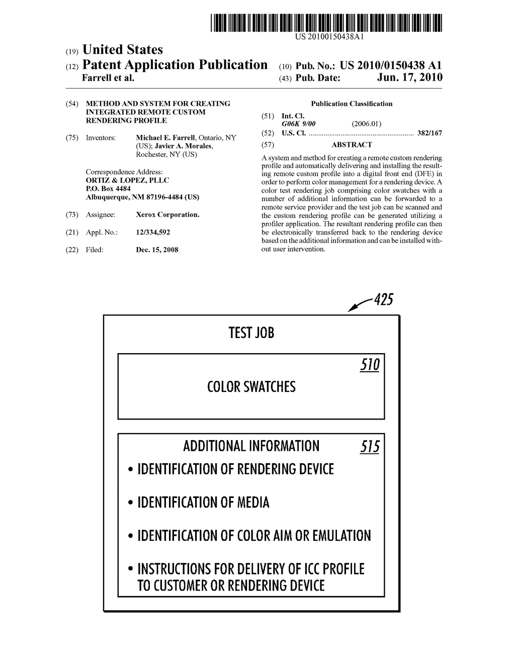 METHOD AND SYSTEM FOR CREATING INTEGRATED REMOTE CUSTOM RENDERING PROFILE - diagram, schematic, and image 01