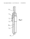 MALE CONTACT FOR OPTICAL FIBER diagram and image