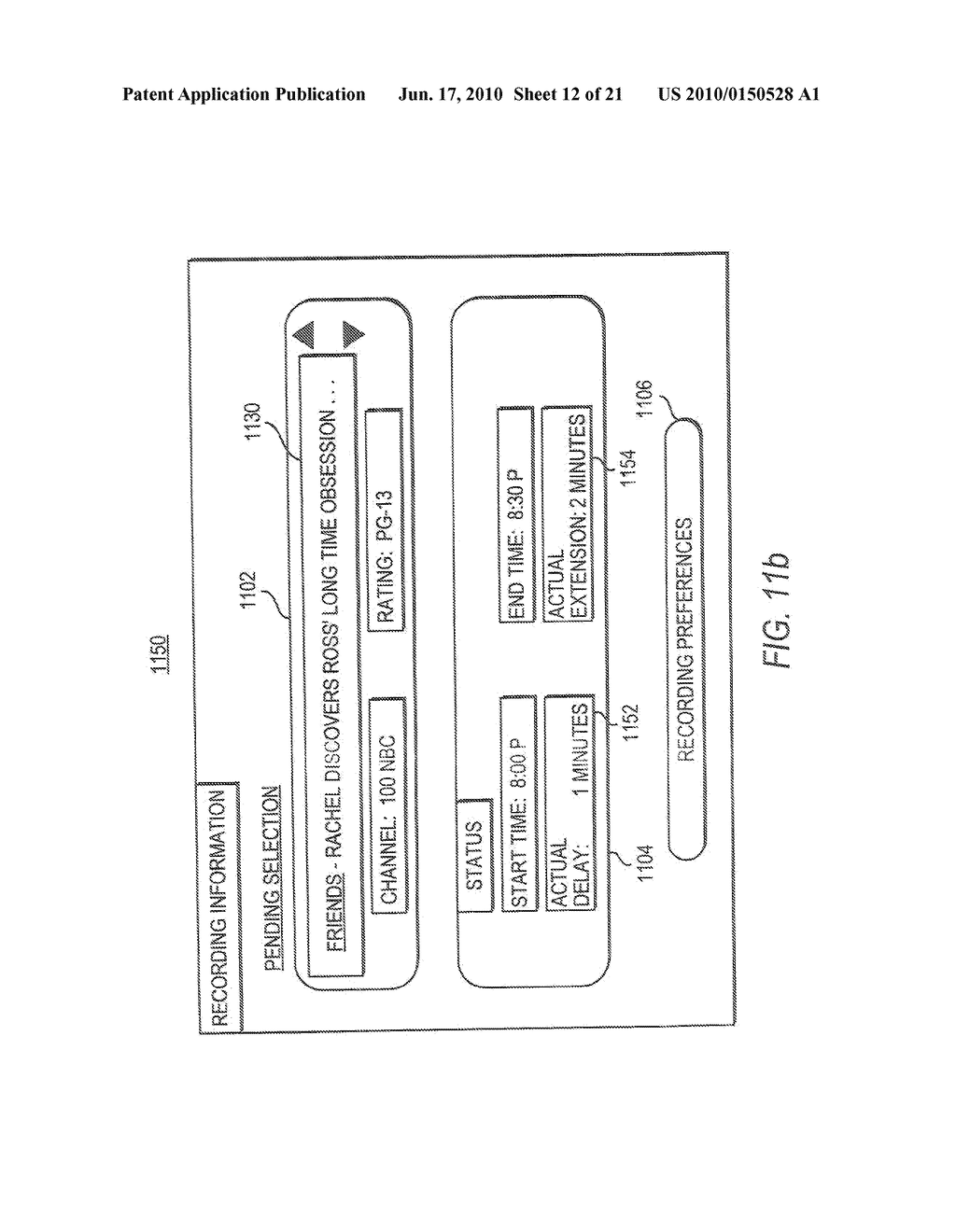 SYSTEMS AND METHODS FOR REDUCING CUT-OFFS IN PROGRAM RECORDING - diagram, schematic, and image 13