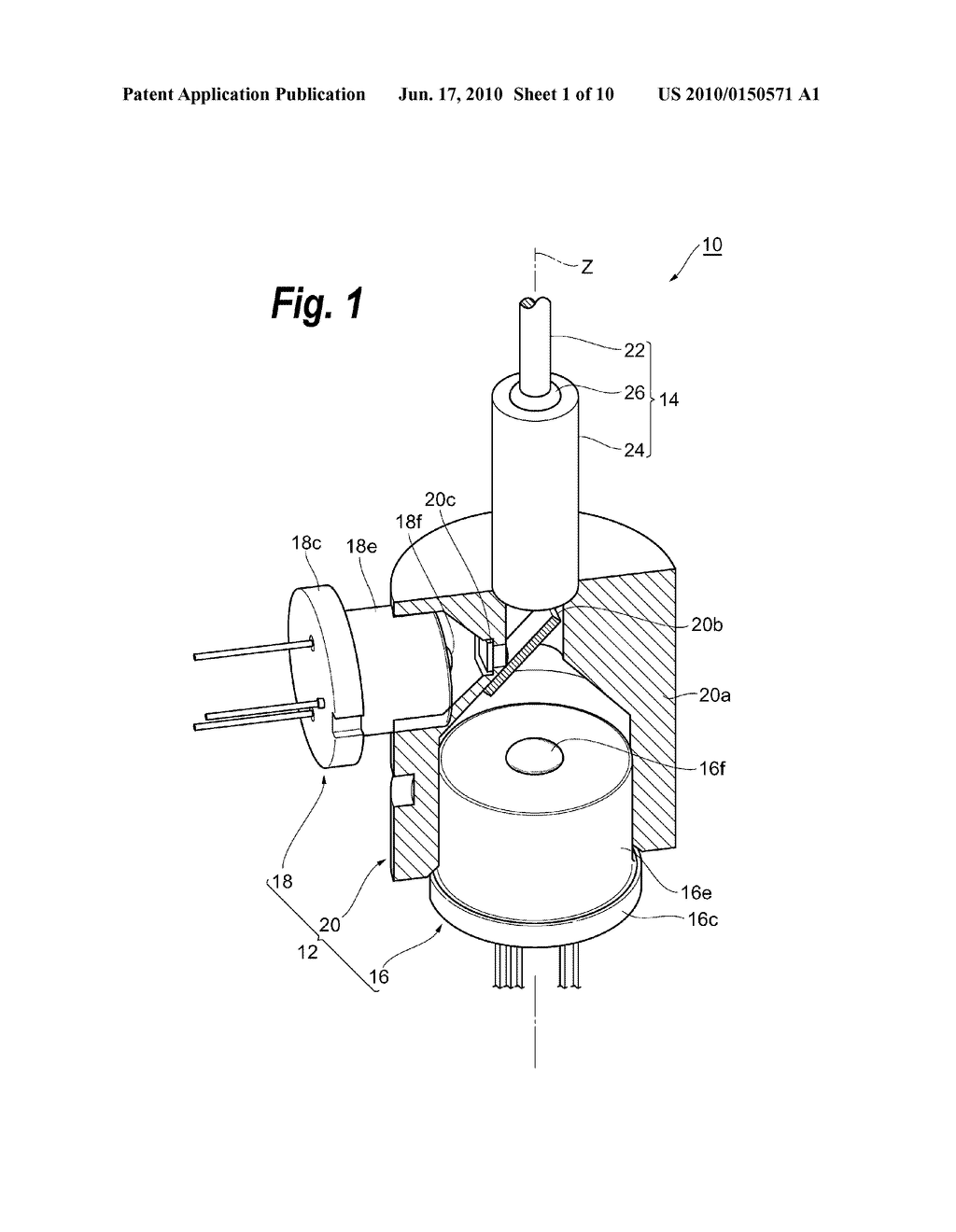 OPTICAL MODULE WITH EASILY PRODUCED FERRULE ASSEMBLY AND METHOD FOR PRODUCING THE SAME - diagram, schematic, and image 02