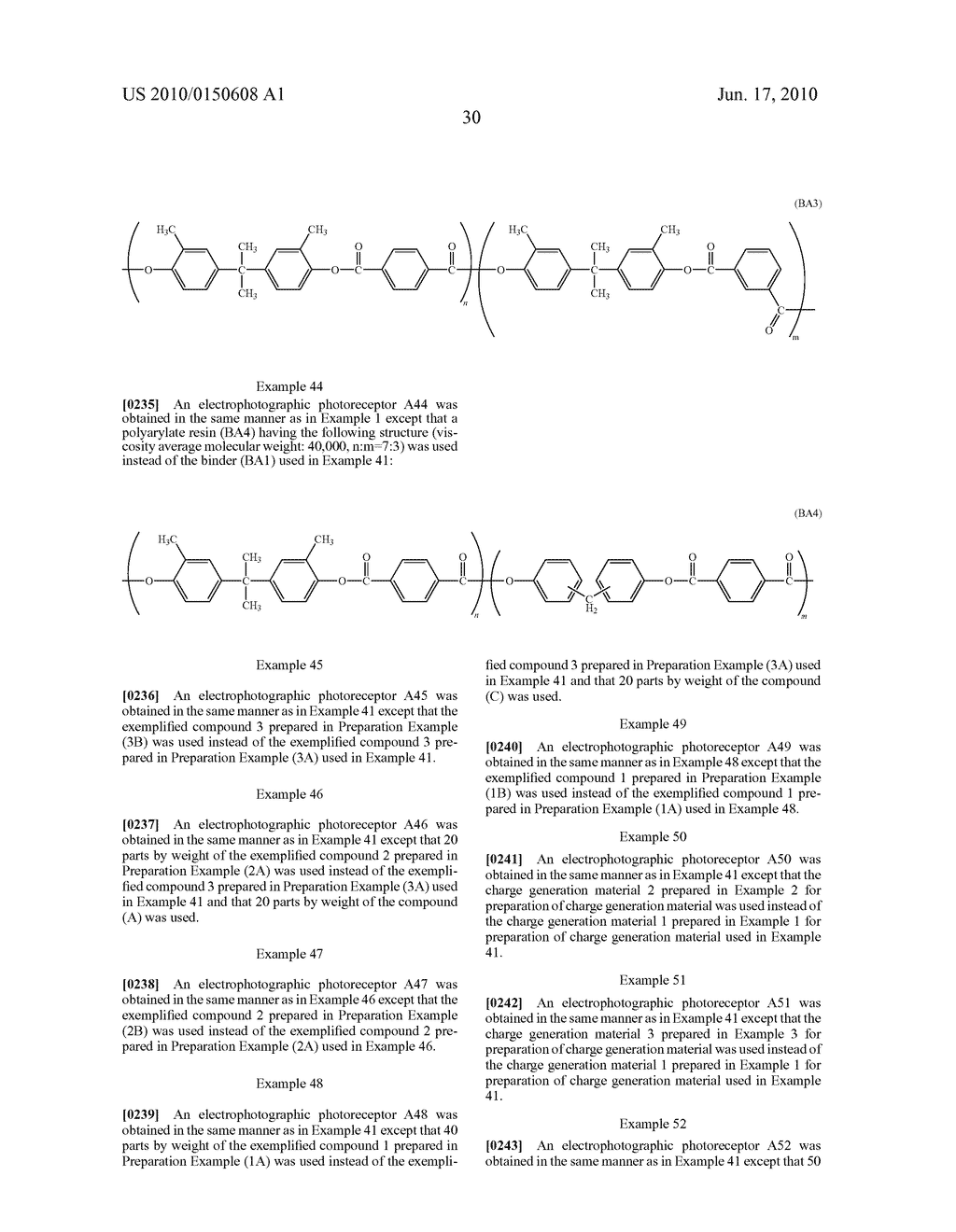 ELECTROPHOTOGRAPHIC PHOTOSENSITIVE BODY, IMAGE-FORMING DEVICE USING SAME AND CARTRIDGE - diagram, schematic, and image 32