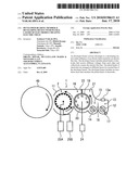 DEVELOPER BEARING MEMBER & DEVELOPING DEVICE WITH PLURAL LAYERS OF ELECTRODES CREATING ELECTRIC FIELD diagram and image