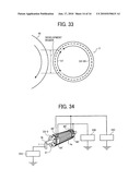 DEVELOPER BEARING MEMBER & DEVELOPING DEVICE WITH PLURAL LAYERS OF ELECTRODES CREATING ELECTRIC FIELD diagram and image