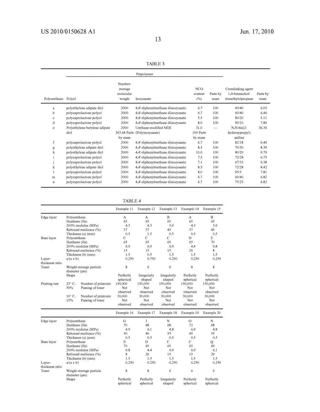 CLEANING BLADE FOR ELECTROPHOTOGRAPHIC DEVICE AND METHOD FOR MANUFACTURING THE SAME - diagram, schematic, and image 18