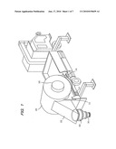 Apparatus for everting a lining material diagram and image