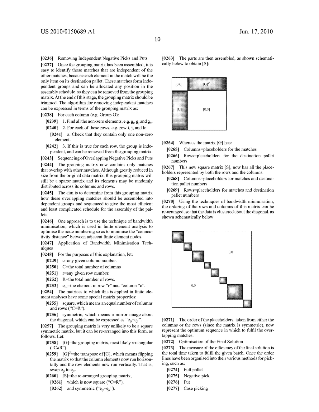 METHOD AND SYSTEM FOR ASSEMBLING PALLETS FOR STOCK ORDERS - diagram, schematic, and image 37