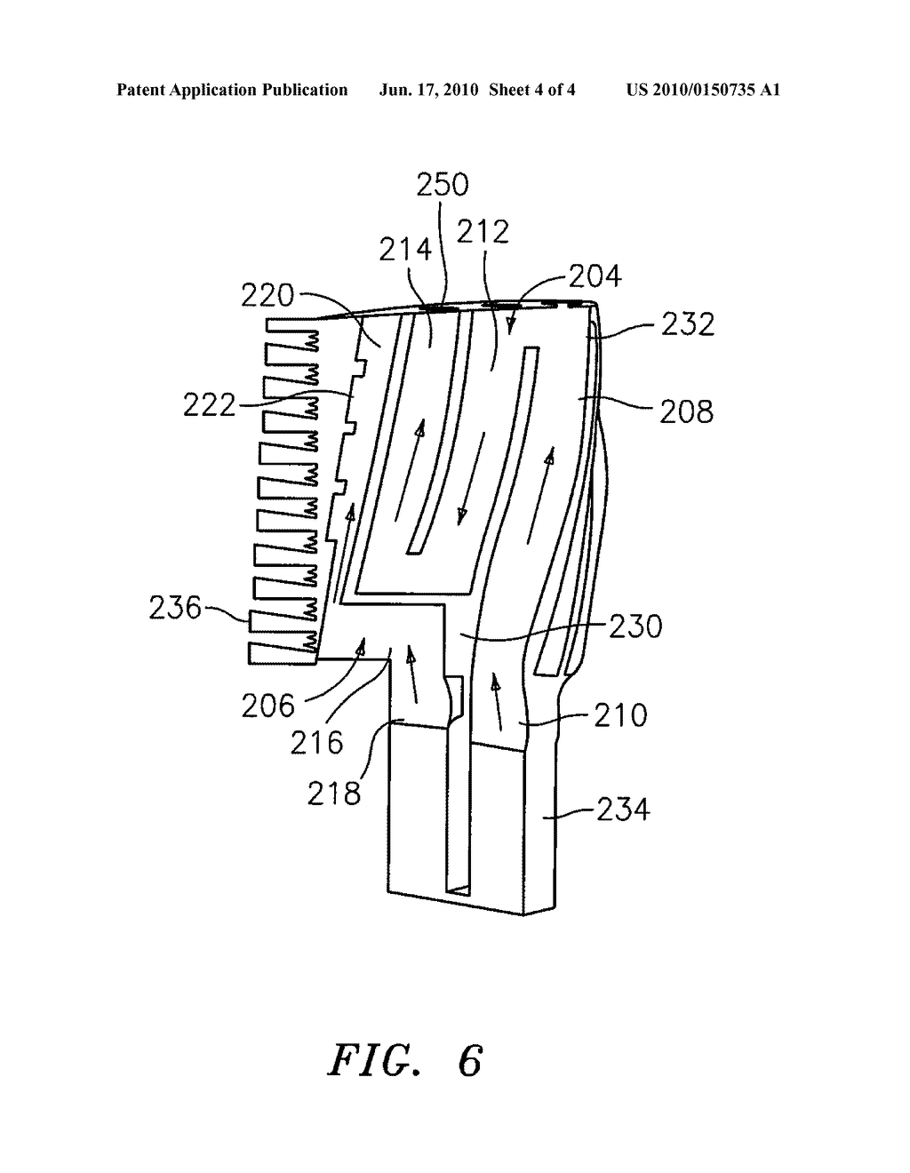 Multi-Peripheral Serpentine Microcircuits For High Aspect Ratio Blades - diagram, schematic, and image 05