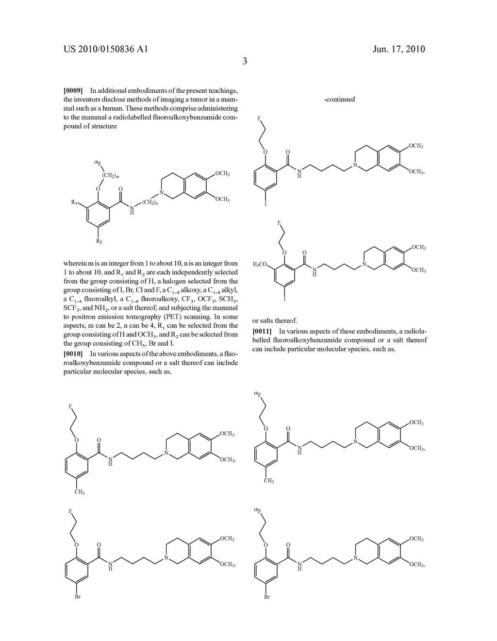 RADIOLABELLED BENZAMIDE ANALOGUES, THEIR SYNTHESIS AND USE IN DIAGNOSTIC IMAGING - diagram, schematic, and image 14