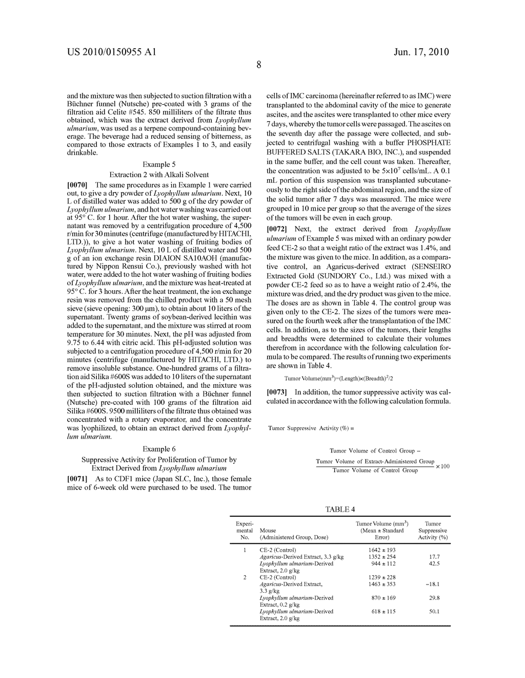 Method of Producing Extract Derived From Lyophyllum Ulmarium - diagram, schematic, and image 10