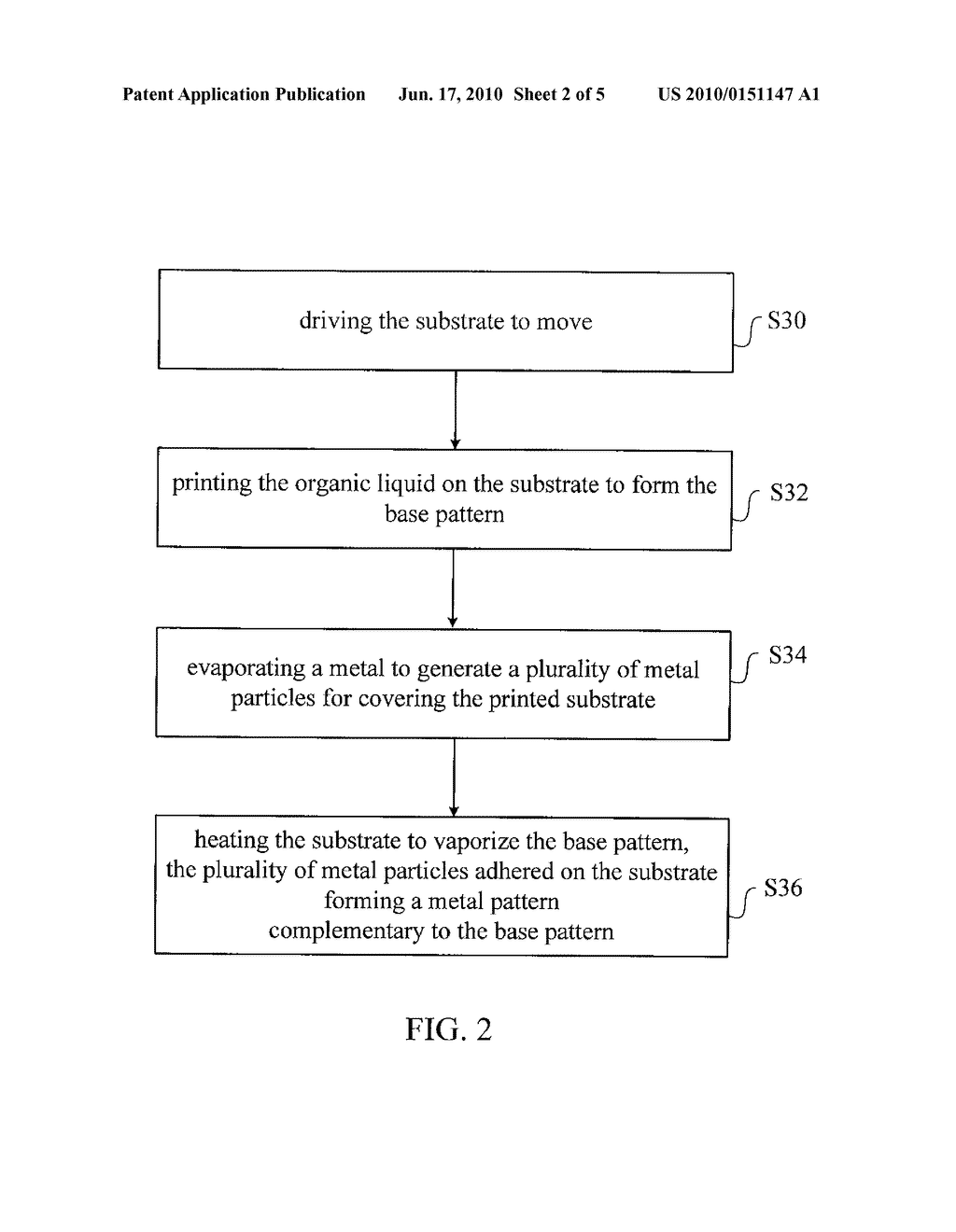 METAL PATTERN FORMATION METHOD AND METAL PATTERN FORMATON SYSTEM - diagram, schematic, and image 03