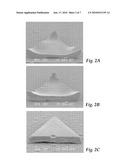 DISH-SHAPED ABRASIVE PARTICLES WITH A RECESSED SURFACE diagram and image