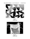 SHAPED ABRASIVE PARTICLES WITH A SLOPING SIDEWALL diagram and image