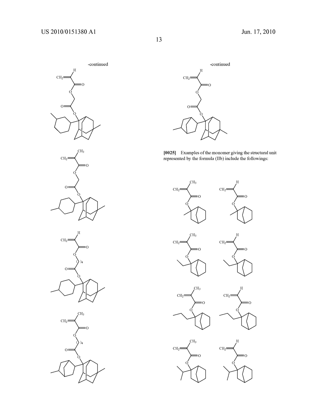 RESIST COMPOSITION - diagram, schematic, and image 14