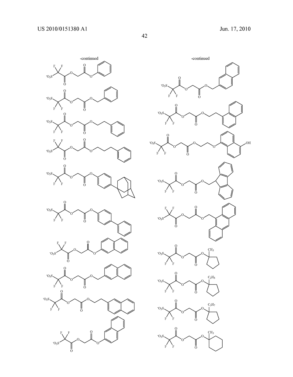 RESIST COMPOSITION - diagram, schematic, and image 43