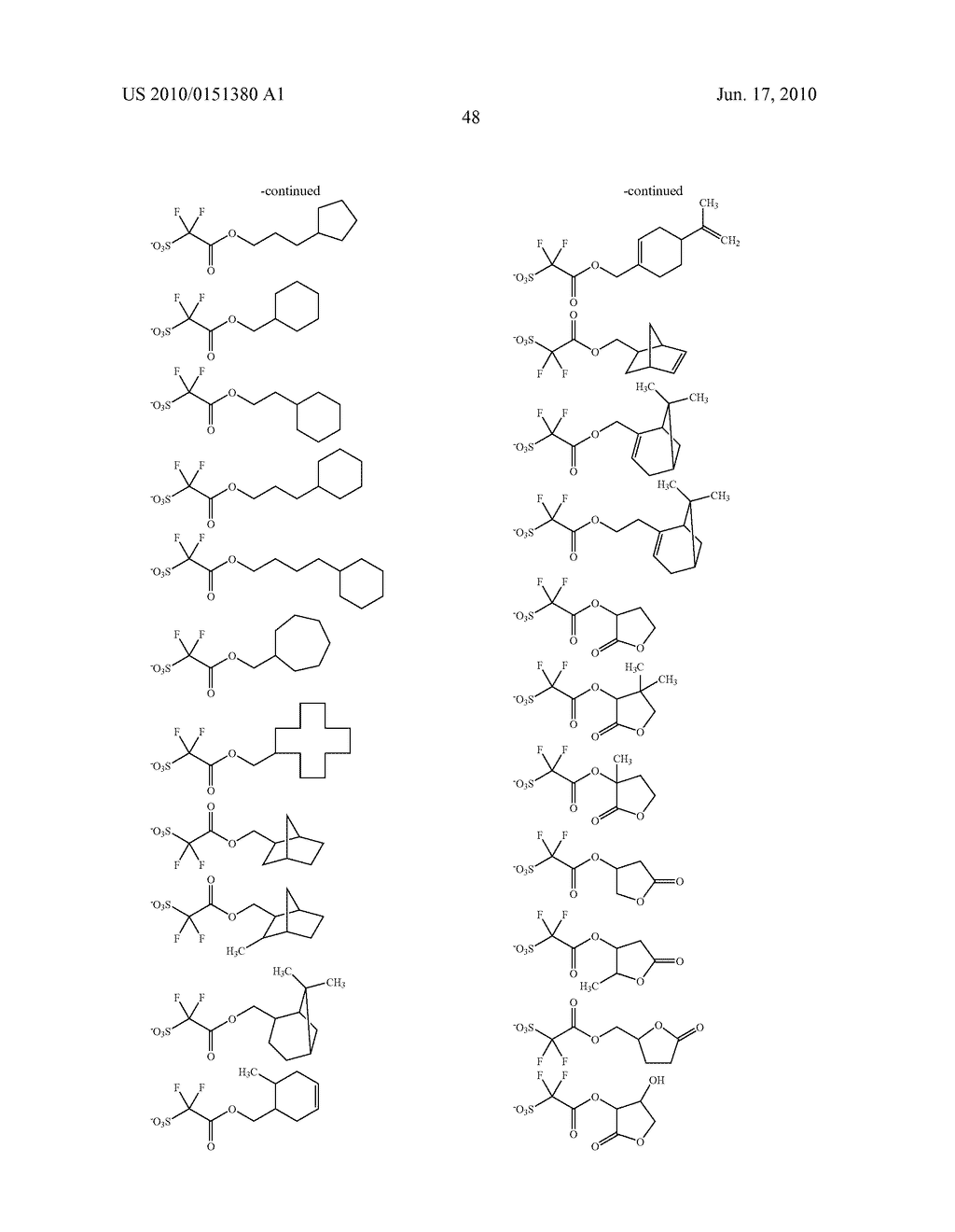 RESIST COMPOSITION - diagram, schematic, and image 49