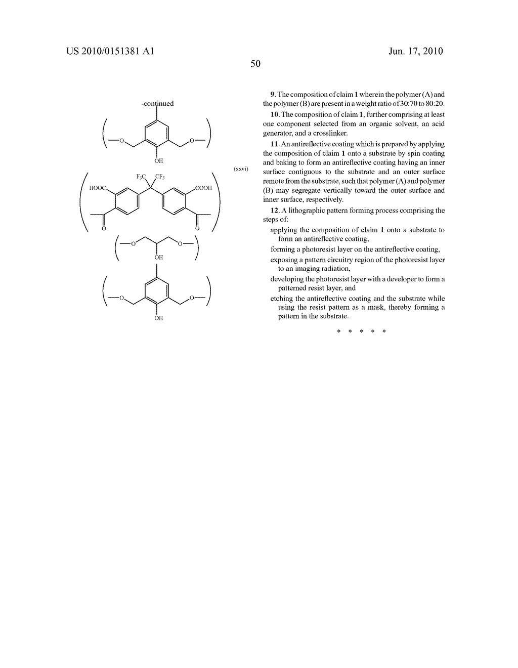 ANTIREFLECTIVE COATING COMPOSITION, ANTIREFLECTIVE COATING , AND PATTERNING PROCESS - diagram, schematic, and image 55