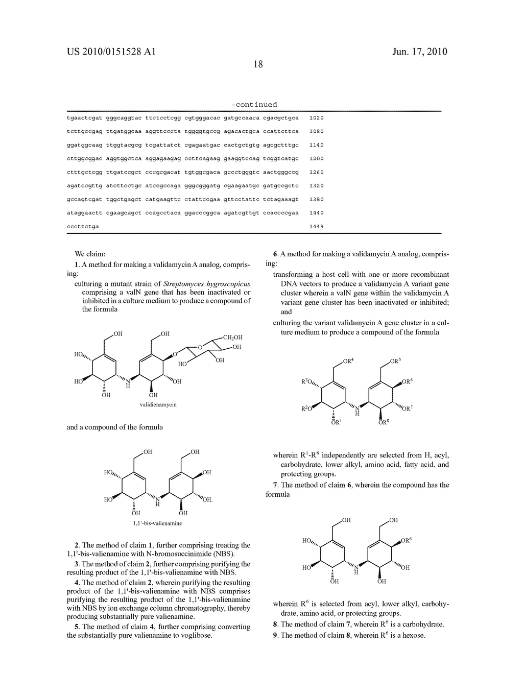 METHODS OF PRODUCING VALIDAMYCIN A ANALOGS AND USES THEREOF - diagram, schematic, and image 25